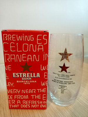 AMY家電 Estrella 啤酒杯 玻璃杯 擺飾杯