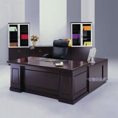 【〜101辦公世界〜】ED-215主管桌、高級木製辦公桌…新竹以北免運費