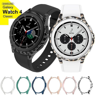 熱銷 適用於三星galaxy watch4 classic手錶保護殼 42mm 46mm鏤空PC半包硬殼 防塵 防摔保護