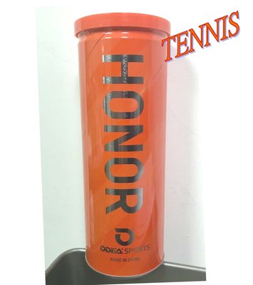 網球 罐裝HONOR比賽球-ITF Approved-鐵罐3顆裝-5罐