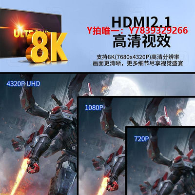 切換器8K超高清HDMI2.1雙向切換器電腦2進1出一分二顯示切屏分配遙控器