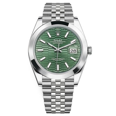【公信精品】勞力士 ROLEX 126300 預購熱門錶款 薄荷綠色坑紋 詳情歡迎來電洽詢