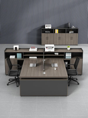 面對面辦公桌財務桌辦公桌椅組合簡約組合辦公家具經理桌GG0010