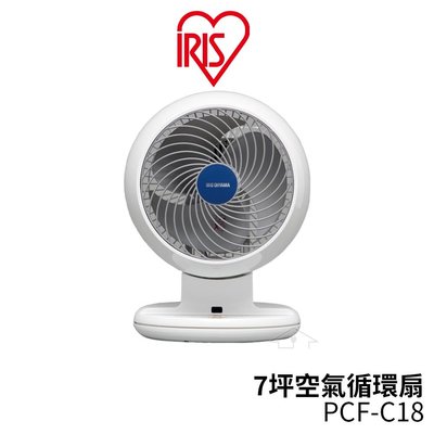 IRIS 強力氣流空氣循環扇/電風扇 適用7坪 PCF-C18