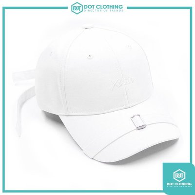 DOT聚點 XOTIC GEAR DOUBLE STRAP CAP 台灣自創品牌 復古 老帽 前扣環 刺繡 4色 白色