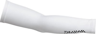 【NINA釣具】出清 DAIWA DU-8106 防曬彈性袖套 白色 L
