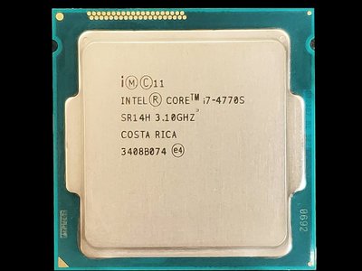 【含稅】Intel Core i7-4770S 3.1G 1150 4C8T 65W 低耗 正式CPU 一年保 內建HD