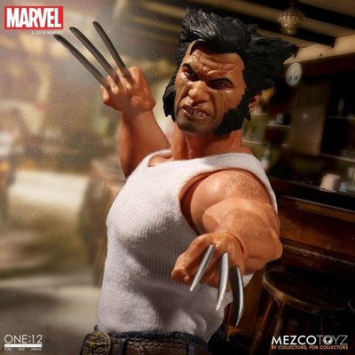 Mezco One:12 Marvel 金鋼狼 羅根 Wolverine Logan X戰警 .