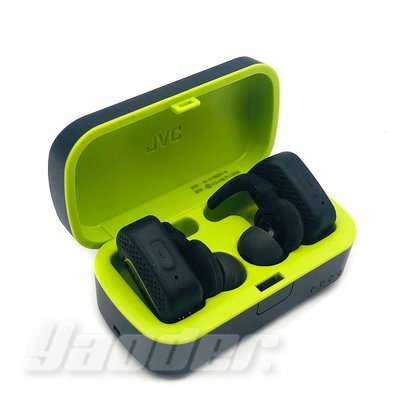 【福利品】JVC HA-ET900BT 黑 (1) 真無線運動藍牙耳機 ☆ 送原廠收納盒+耳塞