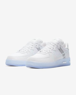 Nike Air Force 1 React 冰底 果凍  Af1 白藍 運動休閒鞋 免運