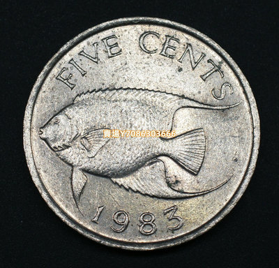 美洲百慕大5分硬幣 1970-1985年版 KM16 外國錢幣 收藏 熱銷推薦 錢幣 紙幣 硬幣【悠然居】