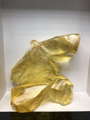 太極石雕【舞動太極呂孟鴻雕塑巨作-石破天驚】黃金琉璃太極