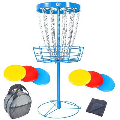 CC小铺平民高爾夫飛盤遊戲 高爾夫飛盤架 戶外休閒用品鐵架disc golf