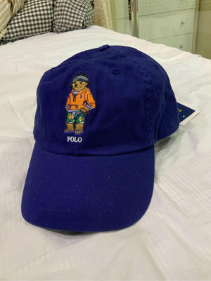 Polo Ralph Lauren polo泰迪熊 棒球帽 藍色 全新 美國outlet購買 保證正品