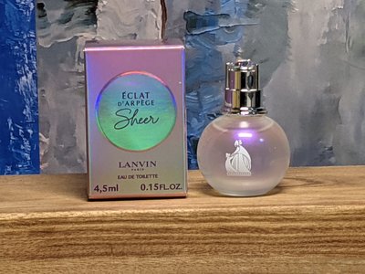 香親香愛～～Lanvin 光韻冰曦淡香水 4.5ml, Eclat d' Arpege Sheer