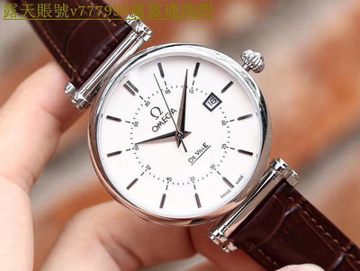 特惠百貨歐米茄-OMEGA男士精品時尚腕錶 機械機芯腕錶 牛皮錶帶