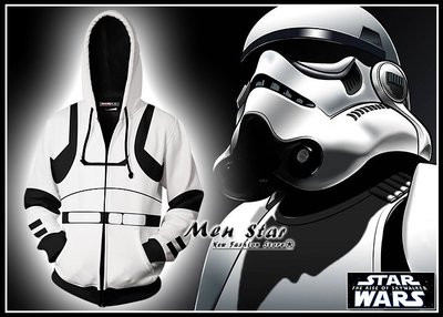 【Men Star】免運費 STAR WARS 天行者的崛起 運動外套 運動服 運動衣 媲美 uniqlo nike