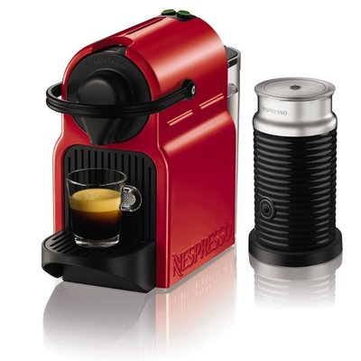 [日本代購] Nespresso Inissia 雀巢膠囊咖啡機 C40RE-A3B 附奶泡機