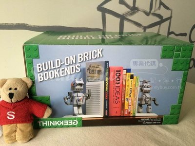 【Sunny Buy】◎現貨◎ ThinkGeek Build-On Brick 積木書檔 白色