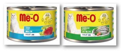 Me-o貓罐-沙丁魚口味/鮪魚口味-170g