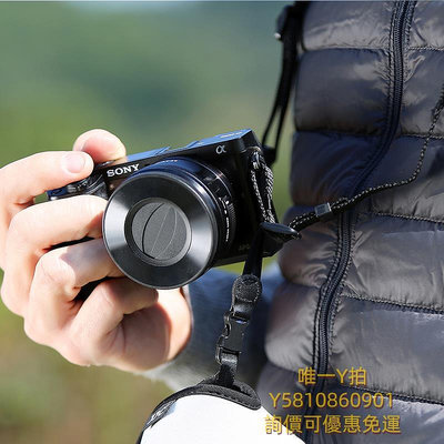 相機配件JJC a7c適用于索尼16-50mm微單40.5mm自動鏡頭蓋相機A6700 a6000 a5100 a650