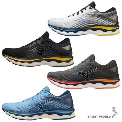 Mizuno 男鞋 慢跑鞋 Wave Sky 6 4E超寬楦【運動世界】J1GC221101/J1GC221102/J1GC221151/J1GC221153