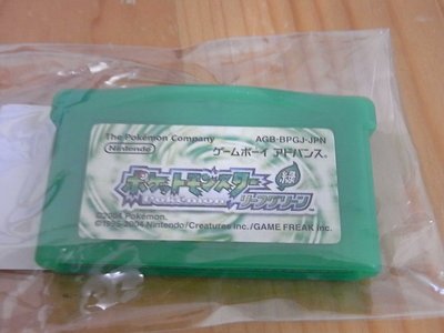 【小蕙館】GBA日版卡帶 ~ 神奇寶貝 口袋怪獸 綠葉版