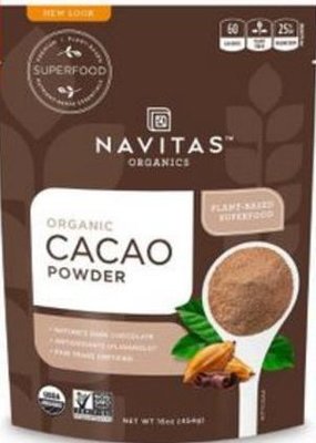 有貨美國Navitas Naturals CACAOpowder生可可粉巧克力粉