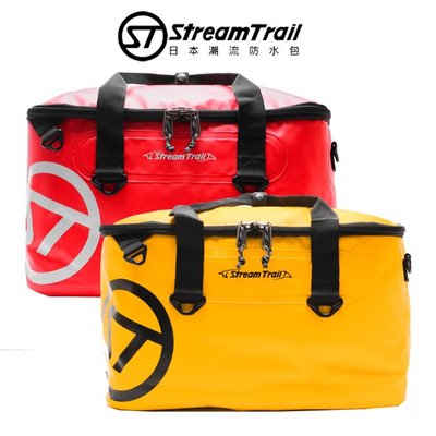 日本??【Stream Trail】多功能兩用旅行袋30L 戶外活動 防水包 水上活動 釣魚 衝浪 游泳 行李袋 旅遊 露營