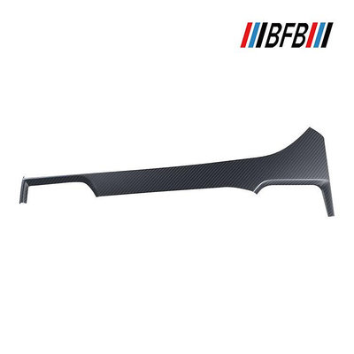 汽車配件 汽車尾翼 適用14-20款特斯拉Model X S碳纖維儀表臺右長飾條 啞光碳纖內飾