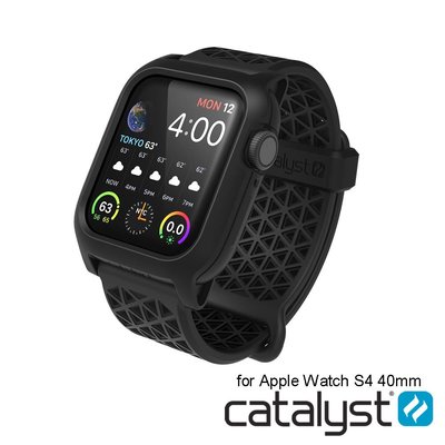 快速出貨CATALYST FOR APPLE WATCH S4 / S5 40mm防摔保護殼 錶殼與錶帶一體成型