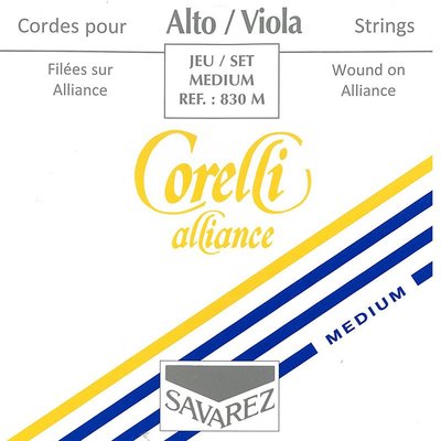 小叮噹的店 -中提琴弦 (整套) 法國 SAVAREZ Corelli 830M 中張力