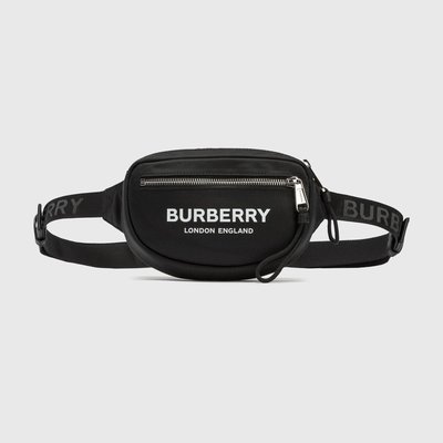 Burberry Small Logo Print Cannon Bum Bag 腰包 肩背包 黑色
