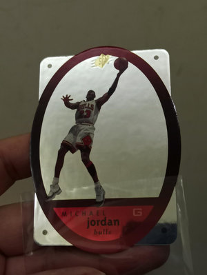 Upper deck UD 1996 SPX - Michael Jordan #8 雷射切割卡 喬丹 籃球大帝 公牛 傳奇 空中飛人