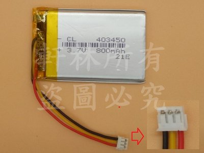 軒林-台灣出貨附發票 3.7V電池 適用羅技 G900 G403無線滑鼠 維修用#D092B