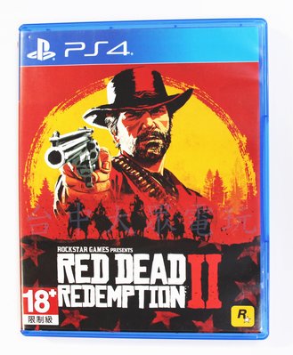 PS4 碧血狂殺 2 Red Dead Redemption 2(中文版)**(二手片-光碟約9成8新)【台中大眾電玩】