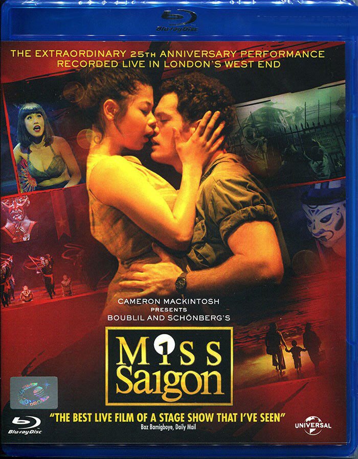 正版藍光BD音樂劇《西貢小姐》25週年紀念／ Miss Saigon: 25th