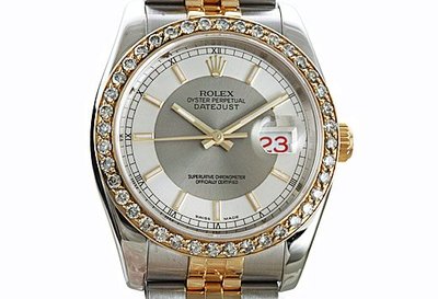 Rolex勞力士116233蠔式恒動日誌金鋼男用腕錶