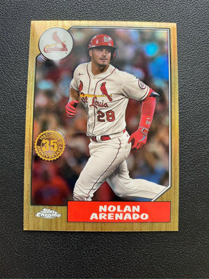 MLB Nolan Arenado topps chrome 35週年 納豆 紅雀隊
