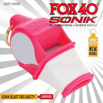 【angel 精品館 】 FOX 40 Sonik Blast Cmg Safety 系列 哨子/ 單款販售 / 不挑色
