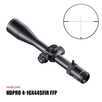 【BCS】沼澤鹿 SWAMP DEER HD PRO 4-16*45FFPIR狙擊鏡 瞄準鏡 瞄具-SW023