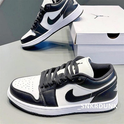 免運 Nike Air Jordan 1 Low WMNS Vintage Panda 黑白 FB9893101-台之星代購