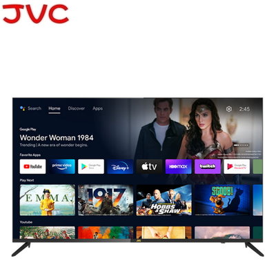 本月年終特價1台【JVC】65吋 Google 認證 Android TV《65L》全新品*登錄3年保固
