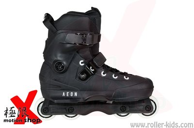 【台南直排輪-極限直排輪網路賣場】USD Aeon Basic 60 特技鞋(黑)
