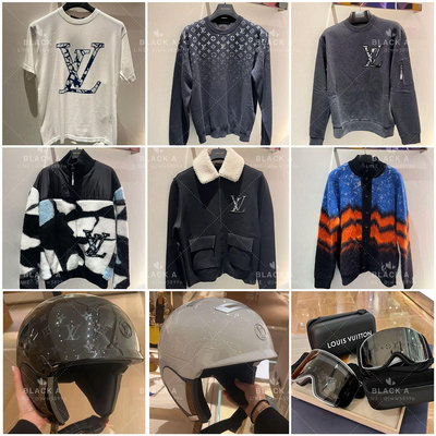 【BLACK A】LV 2023 Ski滑雪系列 男裝T恤、衛衣、外套、安全帽、雪鏡 男女同款 價格私訊