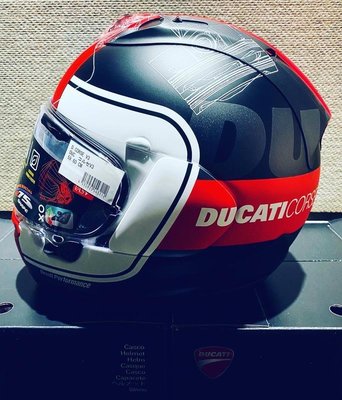 DNS部品 2020 Ducati Corse V3 Arai RX7V 全罩彩繪安全帽 日規亞洲版