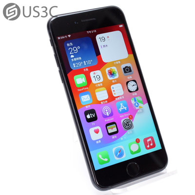 【US3C-台南店】台灣公司貨 Apple iPhone SE 3 128G 4.7吋 午夜色 RetinaHD顯示器 TouchID解鎖 UCare保固6個月