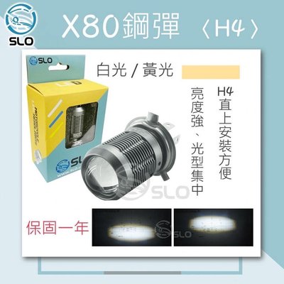 SLO 速辰 X80 鋼彈 LED大燈 H4/HS1 各車種適用