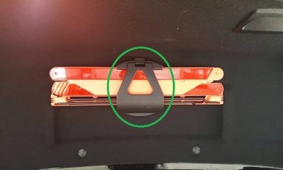 台中bbcar BENZ W204 W212 後箱蓋三角故障標誌固定黑色底座原廠
