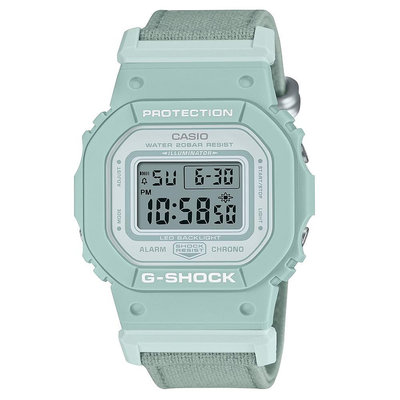 全新卡西歐 G-SHOCK 纖薄精巧 天然色彩 柔美重生 湖水藍 經典方型 GMD-S5600CT-3 歡迎詢問